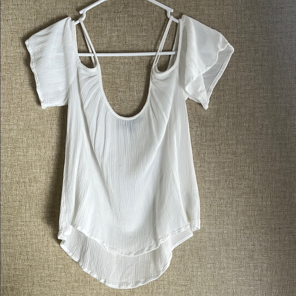 Elegant White Women's Top